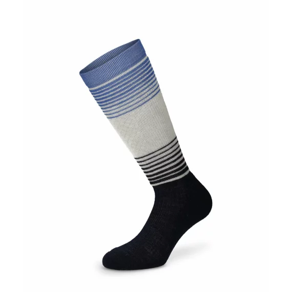 Sosete schi pentru copii, Lenz Merino Winter Kids 1, albastru