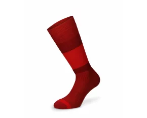 Sosete schi pentru copii, Lenz Merino Winter Kids 1, rosu