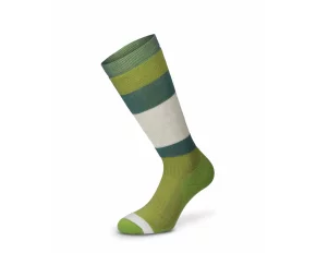 Sosete schi pentru copii, Lenz Merino Winter Kids 1, verde