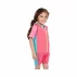 Costum de inot plutitor pentru fete, Speedo Junior Sea Squad, roz