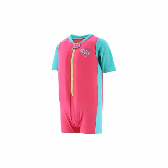 Costum de inot plutitor pentru fete, Speedo Junior Sea Squad, roz
