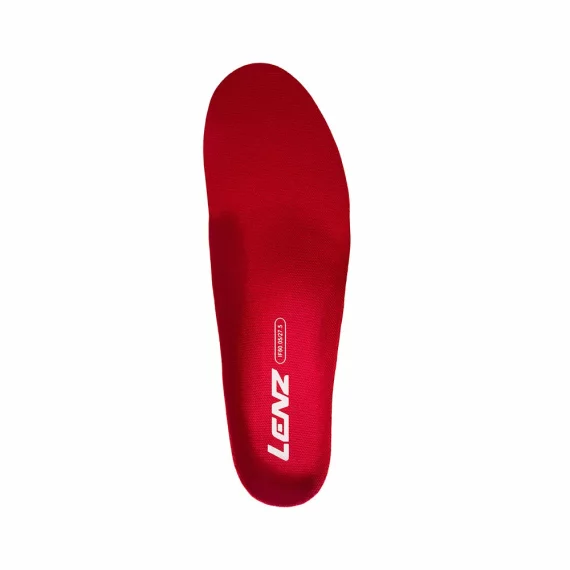Set 2 branturi pentru pantofi sport, Lenz Insole Top Mesh IF 60.05, culoare rosu