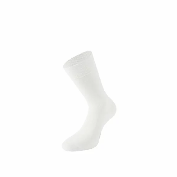 Set 2 perechi sosete Lenz Soft Touch, alb