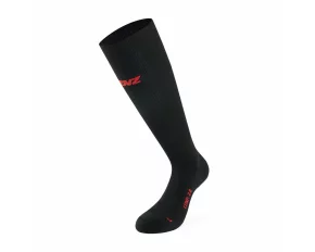 Sosete schi Lenz Compression 2.0 Merino, negru