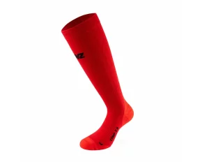 Sosete schi Lenz Compression 2.0 Merino, rosu