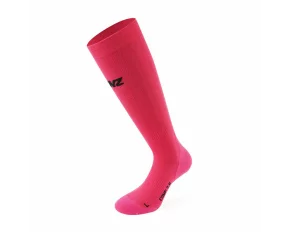 Sosete schi Lenz Compression 2.0 Merino, roz