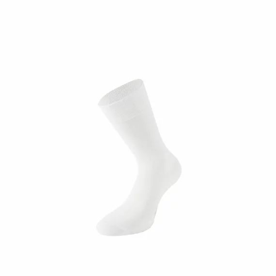 Set 2 perechi sosete Lenz Soft Touch, alb