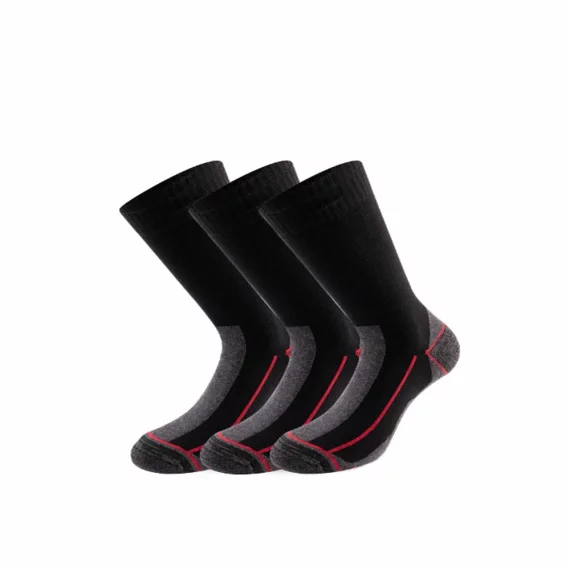 Set 3 perechi sosete Lenz Performance Multisport, negru