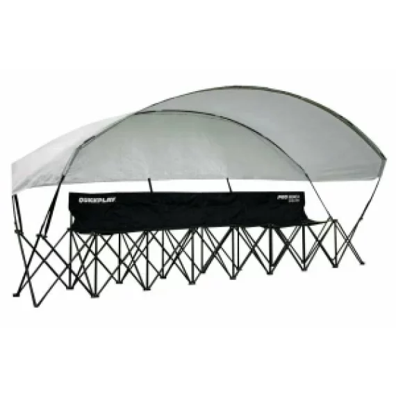 Banca de rezerve pliabila cu pavilion impermeabil, Pro Bench Shelter 6 locuri