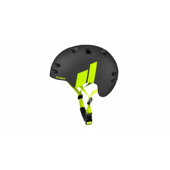 Casca pentru copii de bicicleta Buddy bike helmet, negru-galben
