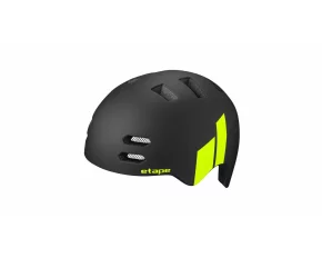 Casca pentru copii de bicicleta Buddy bike helmet, negru-galben
