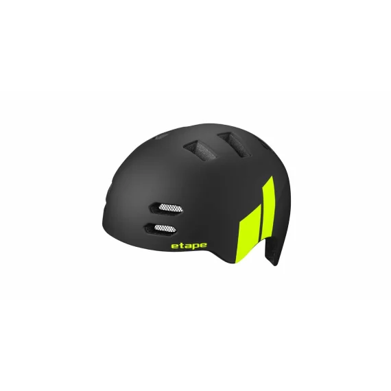 Casca pentru copii de bicicleta Buddy bike helmet, negru-galben