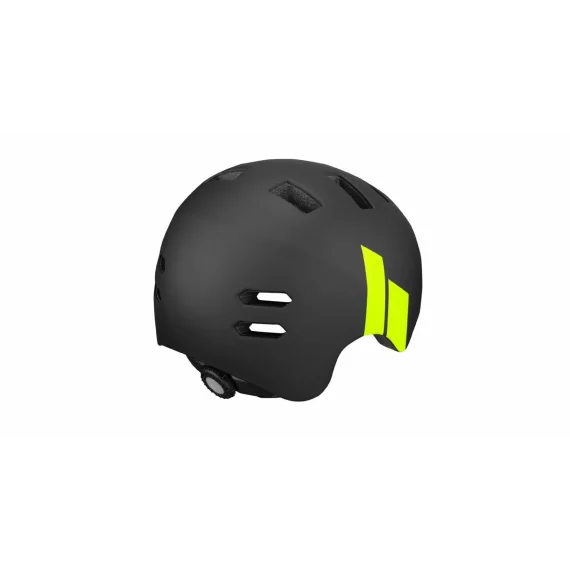 Casca pentru copii de bicicleta Buddy bike helmet, negru-galben