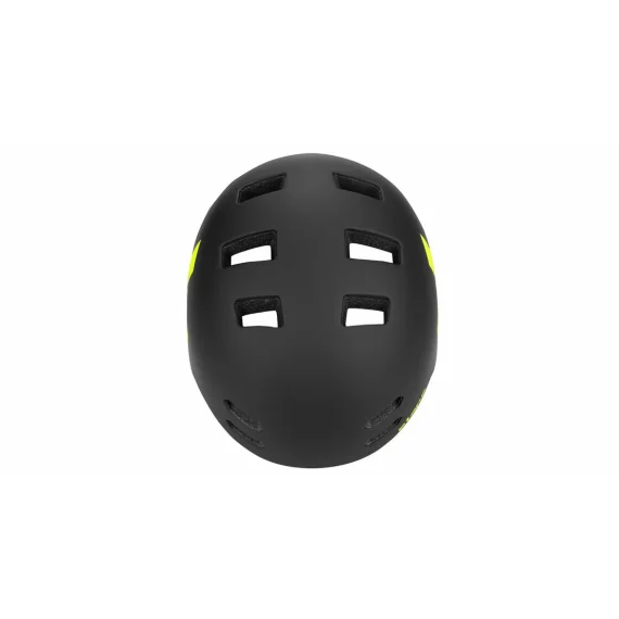 Casca pentru copii de bicicleta Buddy bike helmet, negru-galben