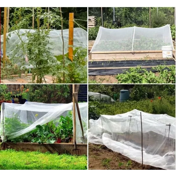 Plasa impotriva insectelor si pasarilor 2,5 x 10 m