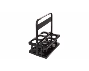 Suport pliabil pentru sticle Merco Holder 6, negru