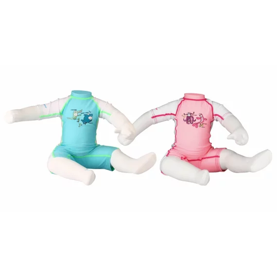Costum baie copii Junior Suit UV, roz