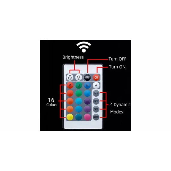 Set lumini rezistent la apa Led RC Light 12