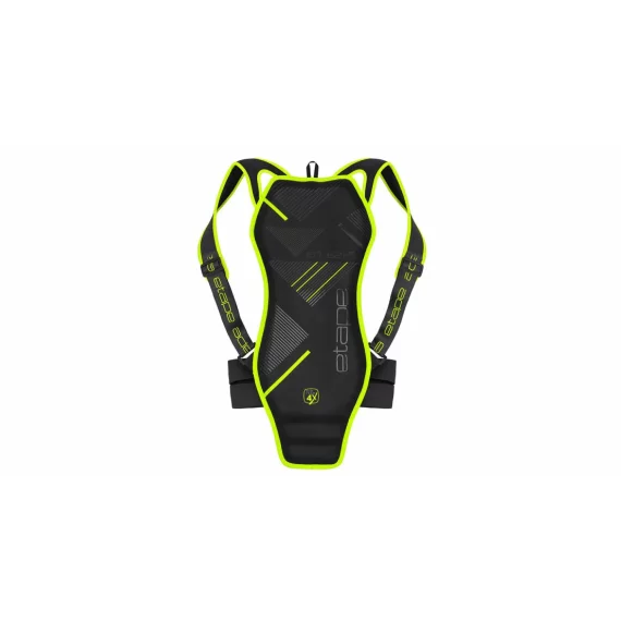Protectie spate Spine back protector negru-galben