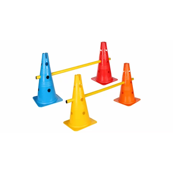 Con sport cu gauri pentru antrenament Merco Vario, 38 cm, portocaliu