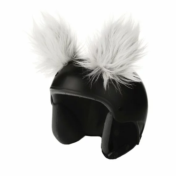 Accesoriu casca schi / snowboard Brizza Fuzzy, alb