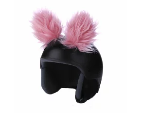Accesoriu casca schi / snowboard Brizza Fuzzy, roz