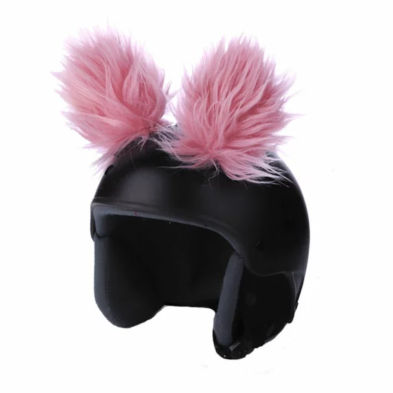 Accesoriu casca schi / snowboard Brizza Fuzzy, roz