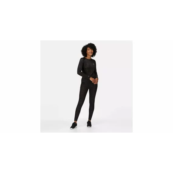 Set echipament sport functional Regatta Bampton, bluza si pantaloni termici pentru femei