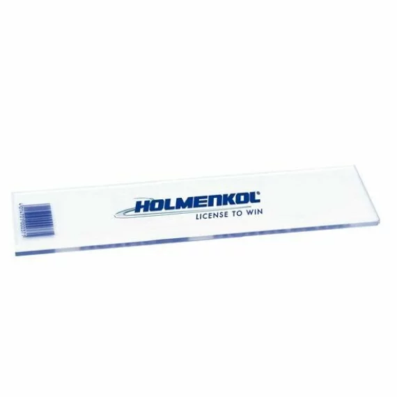 Racleta indepartare surplus ceara pentru snowboard, Holmenkol Plastic Plexi Scraper, 330 x 40 x 6 mm