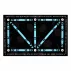 Covoras pentru antrenament fotbal, Soccer Mat, dimensiune 90 x 60 cm