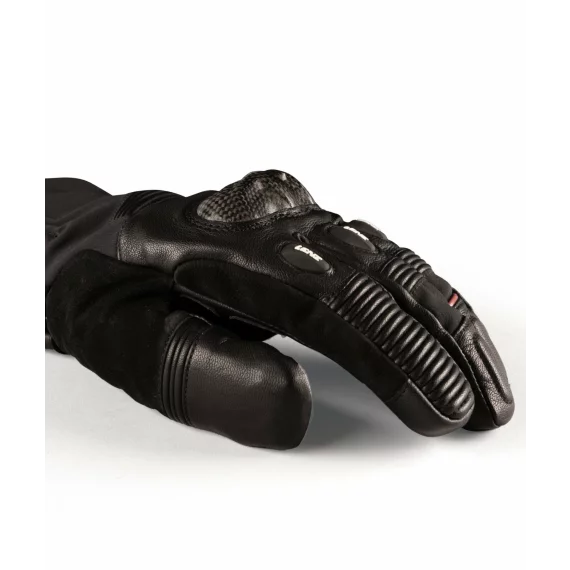 Manusi incalzite pentru motoclicleta sau ATV, Lenz Heat glove 1.0 finger cap Moto Touring acumulatori Lithium Pack RCB 1800