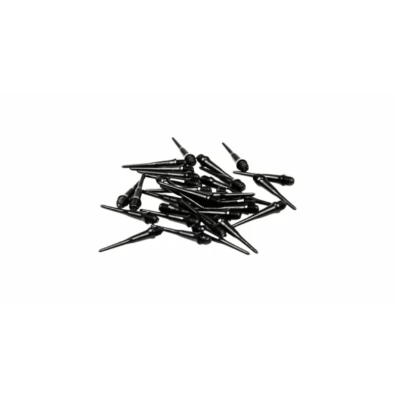 Varfuri de schimb pentru sageti darts 24 buc, negru