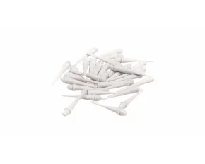 Varfuri de schimb pentru sageti darts 24 buc, alb
