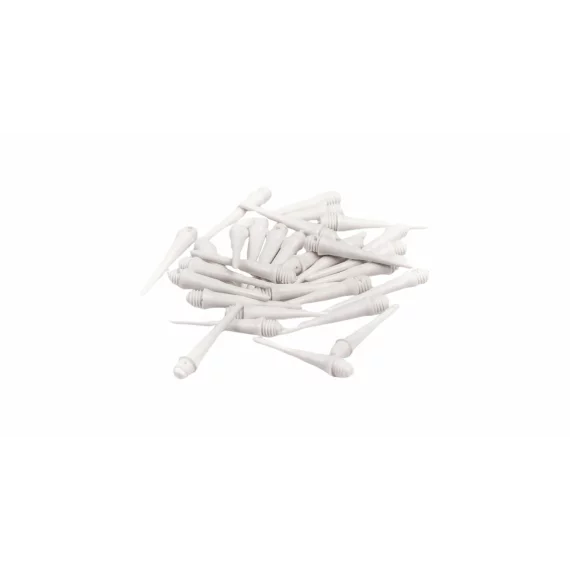 Varfuri de schimb pentru sageti darts 24 buc, alb