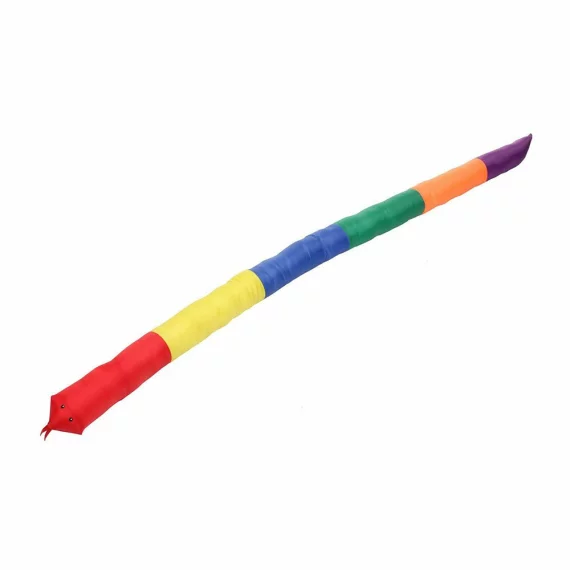Ajutor didactic pentru antrenare coordonare si echilibru, Merco Snake, lungime 1,8m, multicolor