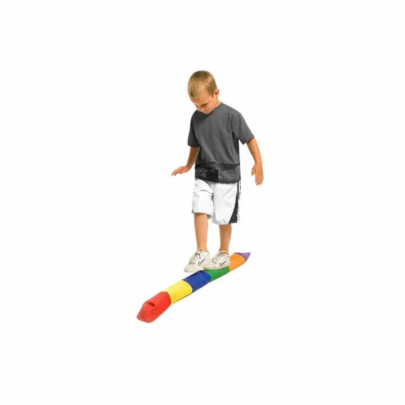 Ajutor didactic pentru antrenare coordonare si echilibru, Merco Snake, lungime 1,8m, multicolor