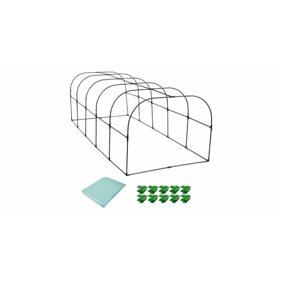 Tunel de crestere plante, tip sera, Plant Shed 8B 250 x 80 x 80 cm