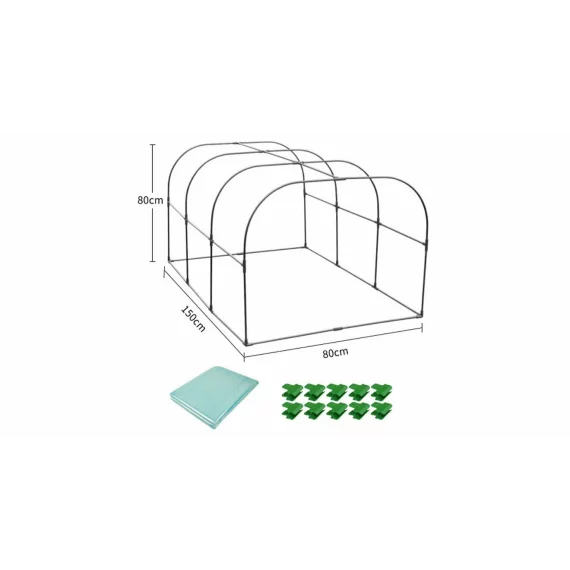 Tunel de crestere plante, tip sera, Plant Shed 8A 100 x 80 x 80 cm