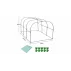 Tunel de crestere plante, tip sera, Plant Shed 8A 100 x 80 x 80 cm