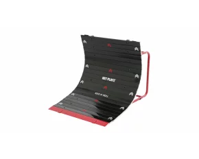 Perete curbat ricoseu pentru antrenament fotbal, tip pasator 100 x 80 x 75 cm