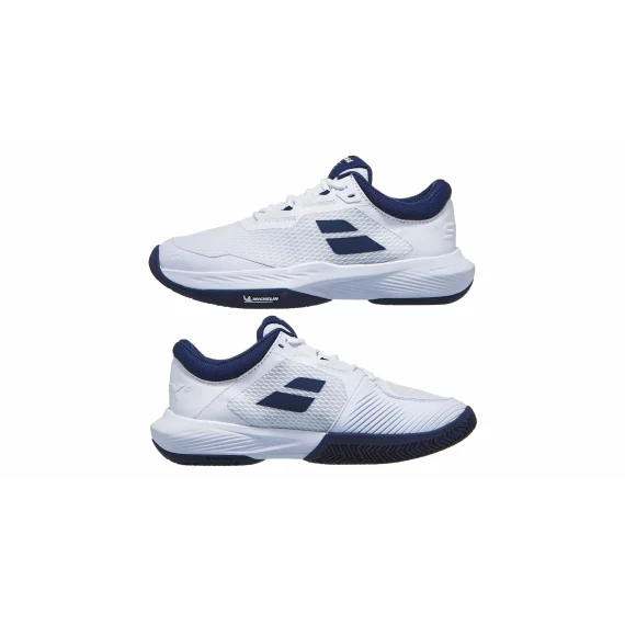 Incaltaminte tenis barbati pentru zgura SFX4 Clay Men, alb