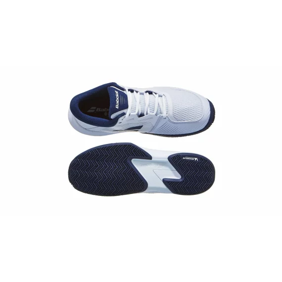 Incaltaminte tenis barbati pentru zgura SFX4 Clay Men, alb