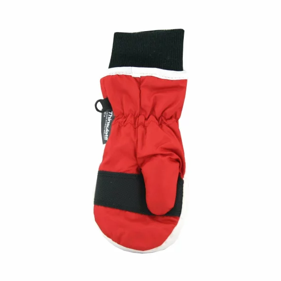 Manusi cu un deget pentru copii, Brizza Baby, culoare rosu