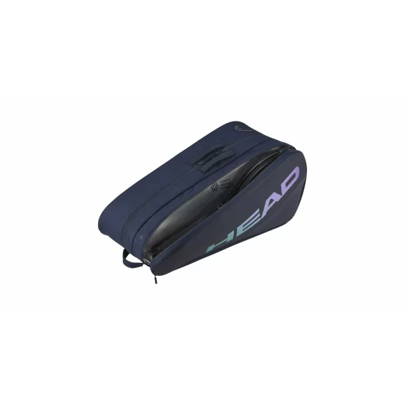 Geanta rachete Tour Racquet Bag L 2025,76.5 x 33 x 32 cm, albastru inchis