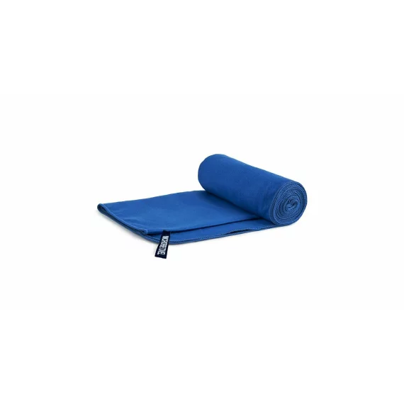 Prosop Merco Microfibre cu uscare rapida 40 x 80 cm, albastru