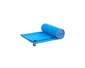 Prosop Merco Microfibre cu uscare rapida 50 x 120 cm, albastru deschis
