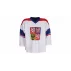Tricou de hochei replica CZ Nagano 1998, alb