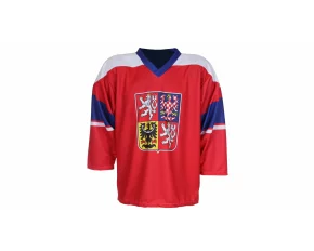 Tricou de hochei replica CZ 2024, rosu
