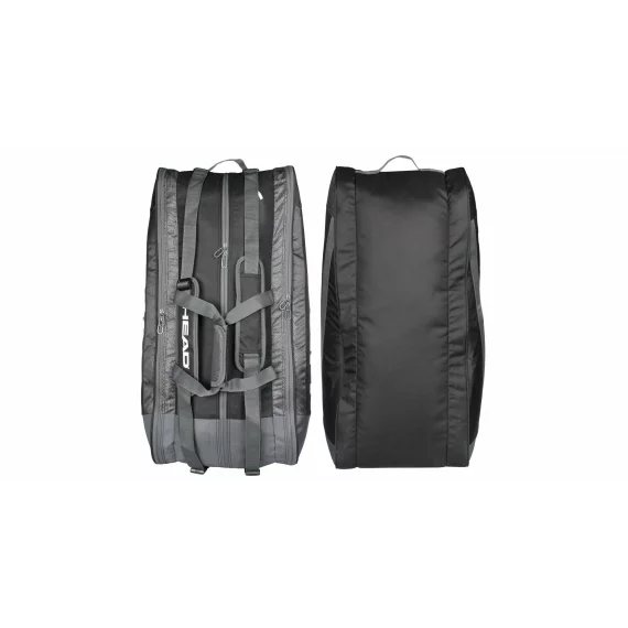 Geanta tenis Core 9R Supercombi 2021, negru-alb