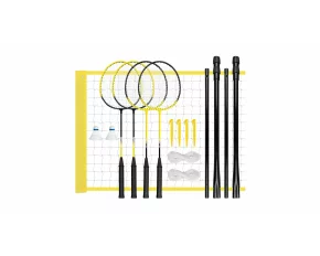 Set complet de badminton pentru 4 jucatori